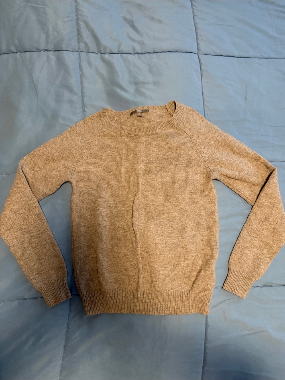Women’s Crewneck Sweater in Light Grey